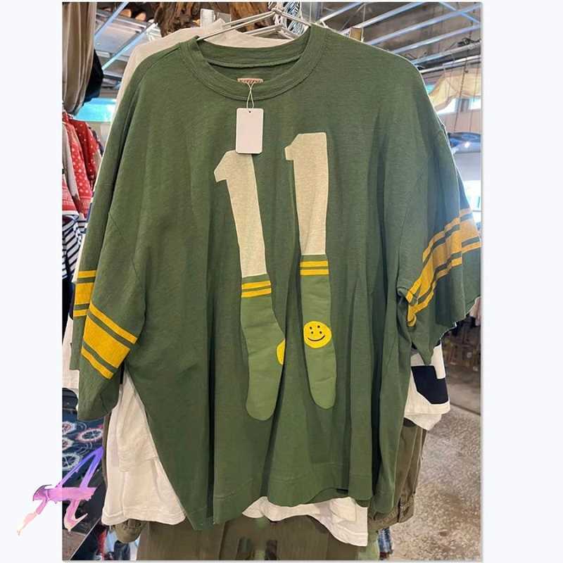 

Men's T-Shirts KAPITAL T-Shirt 22ss Digital Socks Pattern Men Women Loose KAPITAL Short Sleeve T Shirts T221130, E-795-1