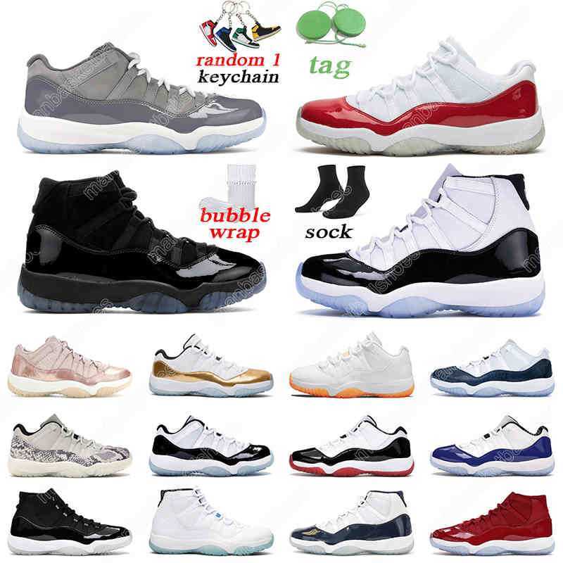 

Basketball Shoes Sports Trainer Blue Snake Light Bone Concord Outdoor Mens Breathable Men Women 11S Legend Size 5.5-13, Low cool grey