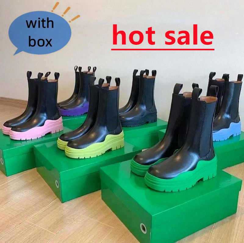 

Boots Martin Chelsea Boots Platform Booties Autumn Winter New High Soled Mid-Leg Thin Anklereal Leather Outdoor Ankle Anti-Slip For Men Women Couples, 16