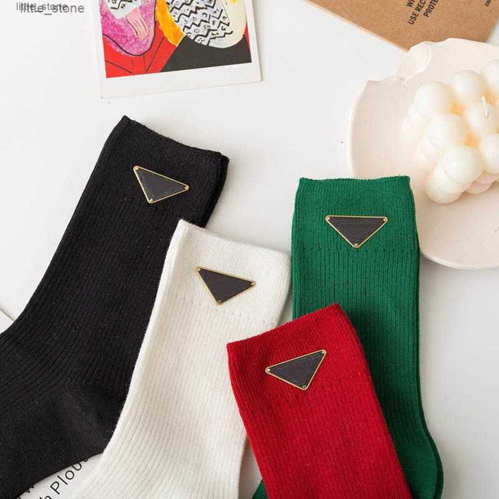 

Men's Socks Women Winter Luxury Designer Mens Breathable Cotton Sockfaai, Black