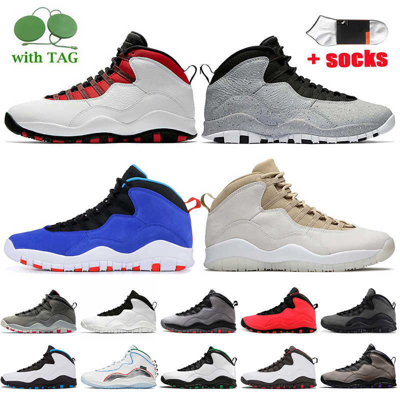 

Basketball Shoes Camo Sneakers Trainers Seattle Cement Wings Tinker Racer Blue Smoke Grey 2021 Jumpman 10 10S Big Size 13, #17 steel grey