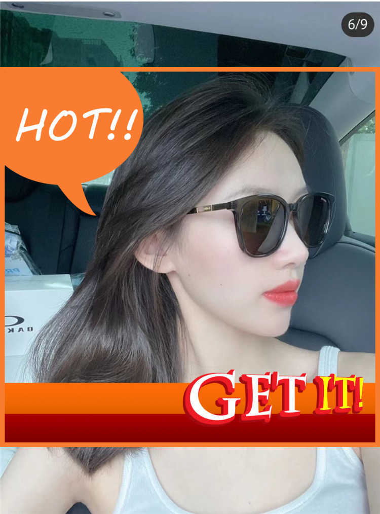 

Fashion Luxury Designer Sunglasses 2022 New g Family Men's and Women's Sunglass Yang Yang's Same Gg1158sk Box Plate Can Be Equipped with Short-sighted
