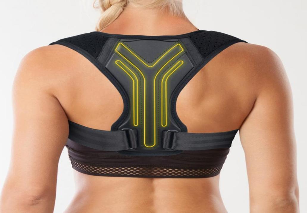 

Back Support Posture Corrector Corset Clavicle Spine Correction Adjustable Belt Pain Relief Traine9639173, Xs