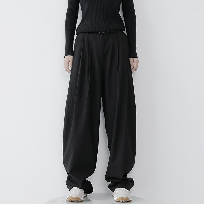 

Women' Pants Black Wide Leg Women' 2022 Autumn Thickened Loose Casual Floor High Waist Slim Straight Simple Suit