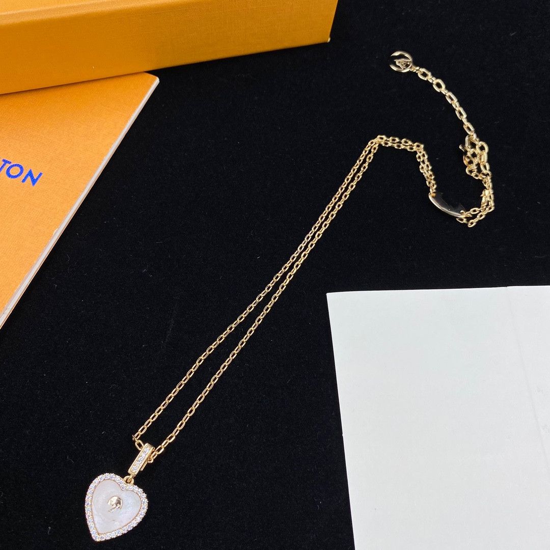 

2023Luxury Designer Fashion Hoop & Huggie Earrings Women Long Necklaces Gift Jewelry High Quality With Box16, Golden