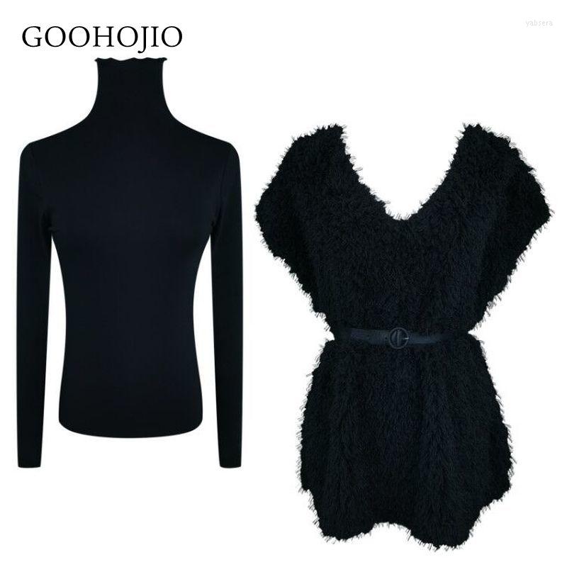 

Women's Vests GOOHOJIO Sweater Vest Women Solid V-neck Loose Plus Size Classic Elegant Office Ladies Ulzzang Chic Leisure Knitting, Khaki-t