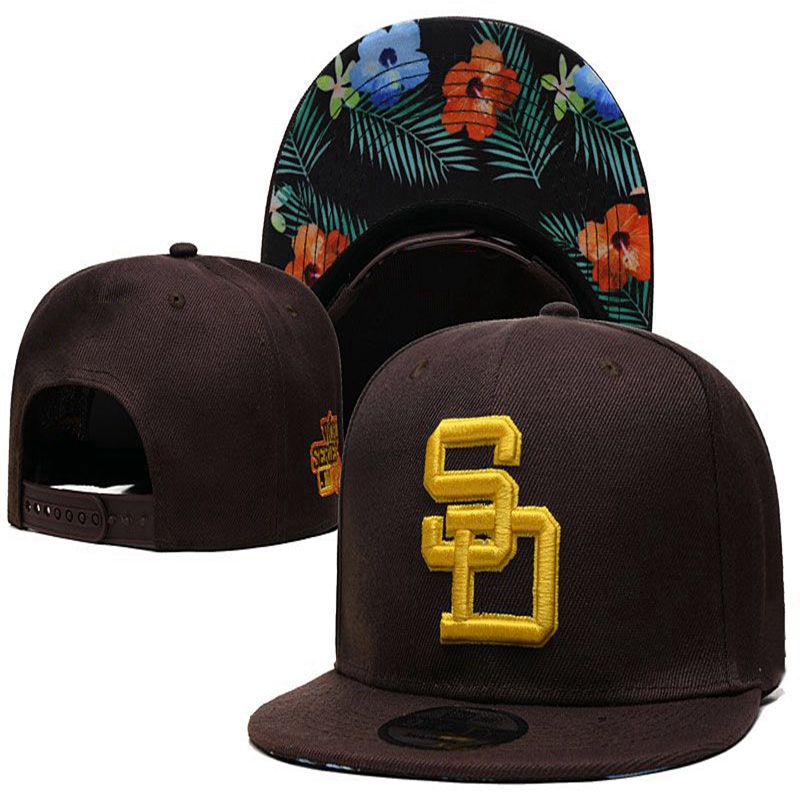 

Casquette Bone Hip Hop Snapback Caps Padres SD letter Hat Adjustable Sport Baseball Cap For Men Women Sun Golf Hats