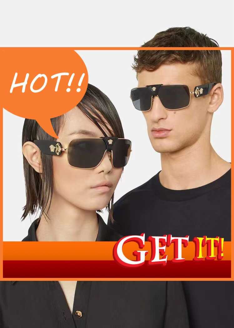 

Fashion Luxury Designer Sunglasses 2022 New Ve Fanjia Ins Popular Online Stars the Same Style of Men's and Women's Personality Toad