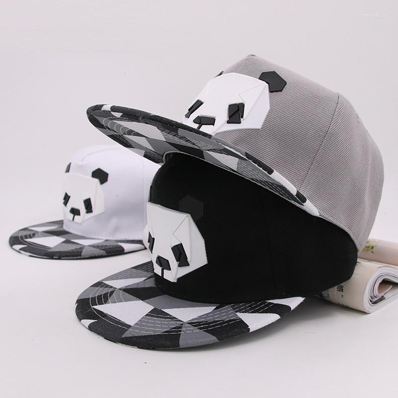 

Ball Caps Anime Animal Baseball Cap Men Women Adjustable Hip Hop Hat Male Female Cute Panda Rubber Snapback Flat Brimmed, Zebra gray