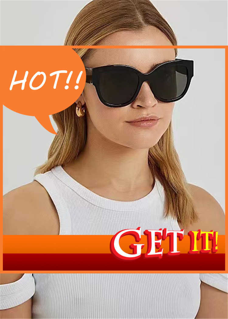 

Fashion Luxury Designer Sunglasses New Slp Sunglass Ins Net Red Same Super Hot Sl M95 Personalized Fashion Large Frame Thin Face Women
