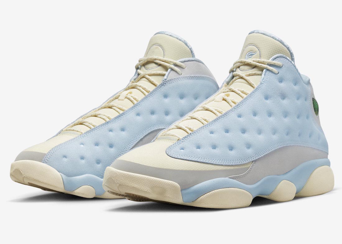 

2023 Release Authentic SoleFly 13 Shoes UNC Muslin Light Smoke Grey Gum Light Brown Celestine Blue Men Sports Basketball Sneakers With Original box DX5763-100