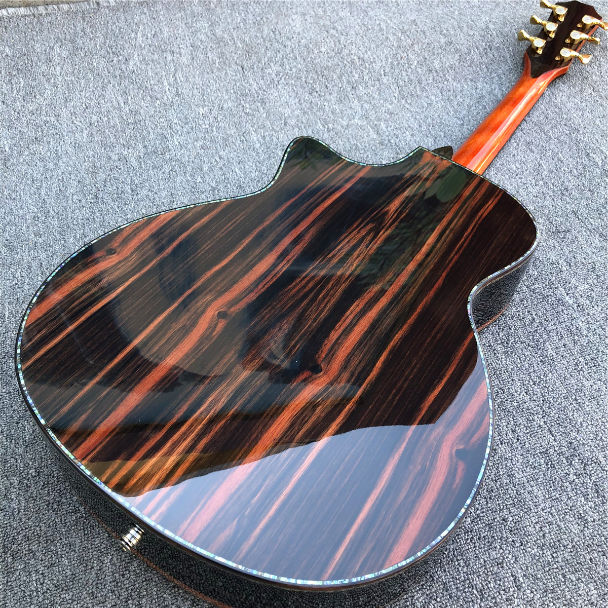 

Custom Solid Cedar top PS14 Acoustic Guitar Abalone inlays Ebony fingerboard 41 inch Cocobolo Back and dides PS14ce Guitarra