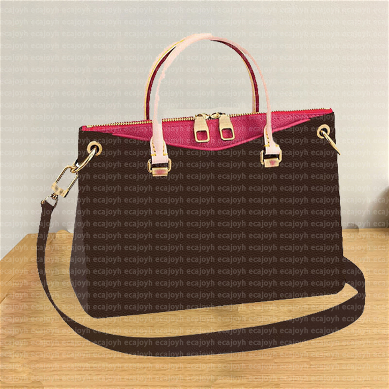 

Designer Duffle Bag Large Capacity Leather Clutch Totes Fashion Luxury Composite Bags Messenger Zipper Briefcase Purses Ecajoyh, #wb02