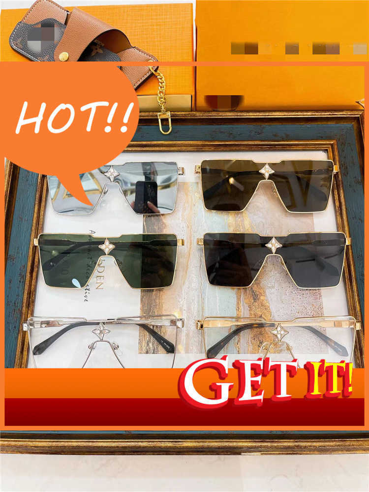 

Fashion Luxury Designer Sunglasses 22 New l Family Metal Ins Style Z1700u Box Hollowed Out Personalized Fashion