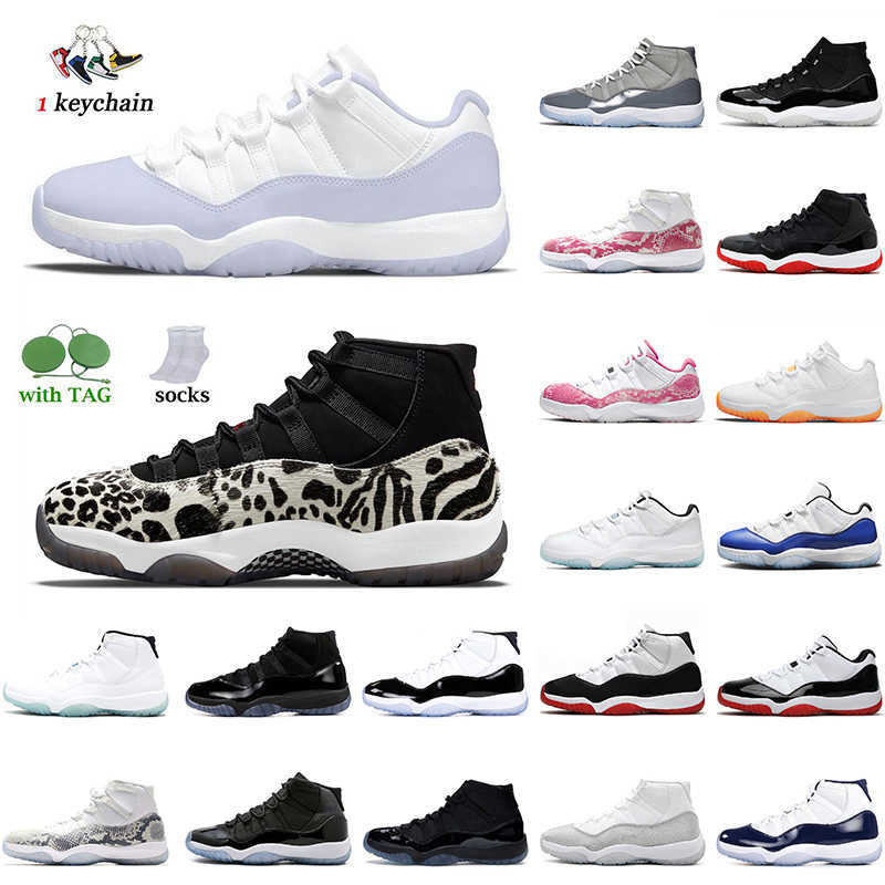 

Mens 11 High Og Basketball Shoes Trainers Sneakers Animal Instinct Bred Cool Grey Concord Blue Space With Socks Jumpman 11S Pure Violet, A41 cool grey 36-47