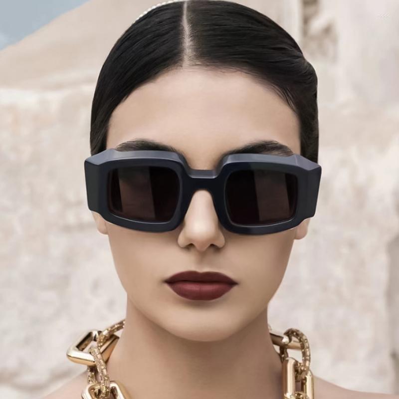 

Sunglasses Retro Oversized Women 2022 Brand Design Vintage Square Fashion Big Large Frame Sun Glasses Shades Female UV400
