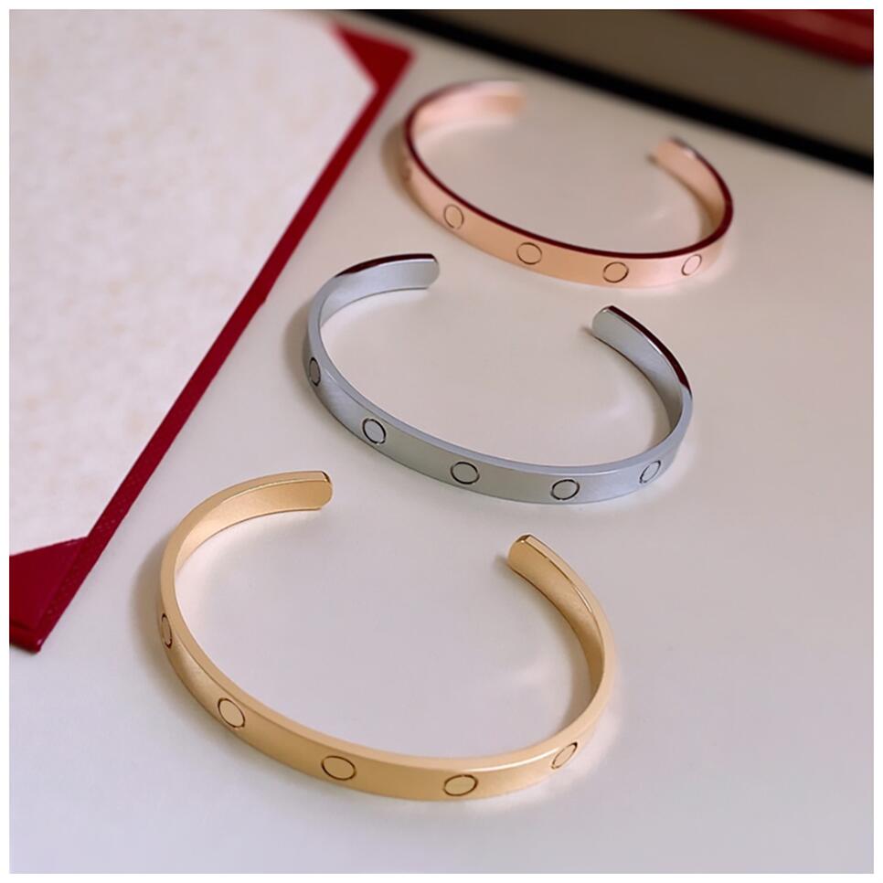 

Love Bracelets Carti Bracelet Cuff Screw Bangle Gold Braclets Permanent Armband Gold Color Bangles Brother Braclet Pulsera Charms Bracciale Bimba Bracciali Donna