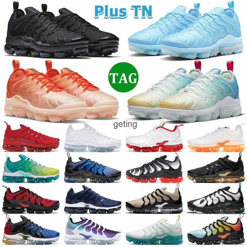 

Plus TN Running Shoes Men Women Triple Black White Red Metallic Gold Cool Grey University Laser Blue Since 1972 Mens Trainers Outdoor Sports, 22