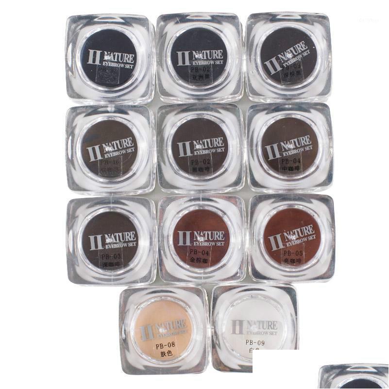 

Tattoo Inks Colors Square Bottles Pcd Tattoo Ink Pigment Professional Permanent Makeup Supply Set For Eyebrow Lip Make Up Kit1 Drop Dhsqo