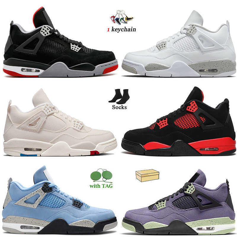

Basketball Shoes Trainers Bred White Oreo Canvas Red Thunder University Blue Sail Military Black Cat Cactus Jumpman 4 Women Mens Canyon, B83 taupe haze 40-47