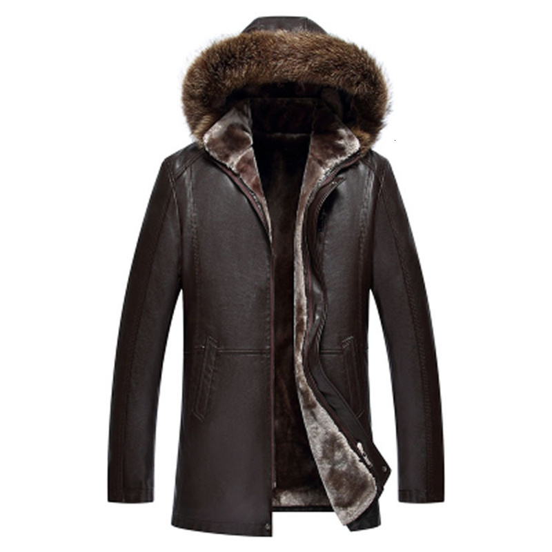 

Men's Leather Faux Winter Parka Real Fur Long Plush Thick Oversize Sheepskin Jackets for Man M-5XL Mens Clothing Genuine Sheep Natural Coat 221130, Picture color 2