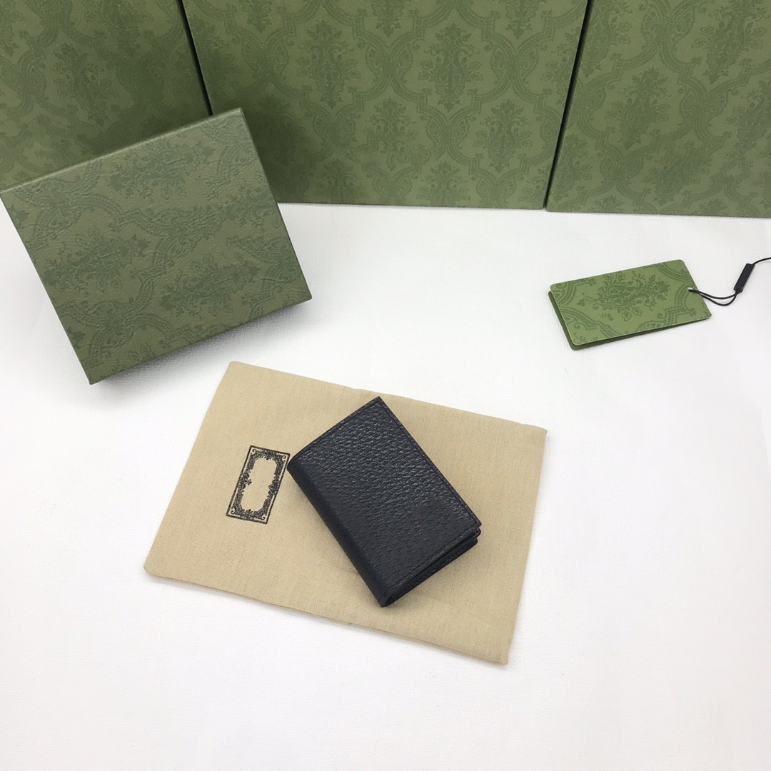

Men and women Leather Short wallet Male Purses Money Clip Credit Card Dollar black passport wallets card holder for man with box