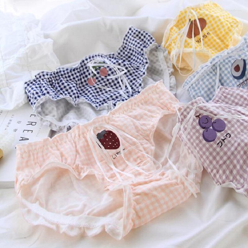 

Women's Panties Briefs Solid Lace Low-rise  Underwear Girls Comfort Brief, Blue