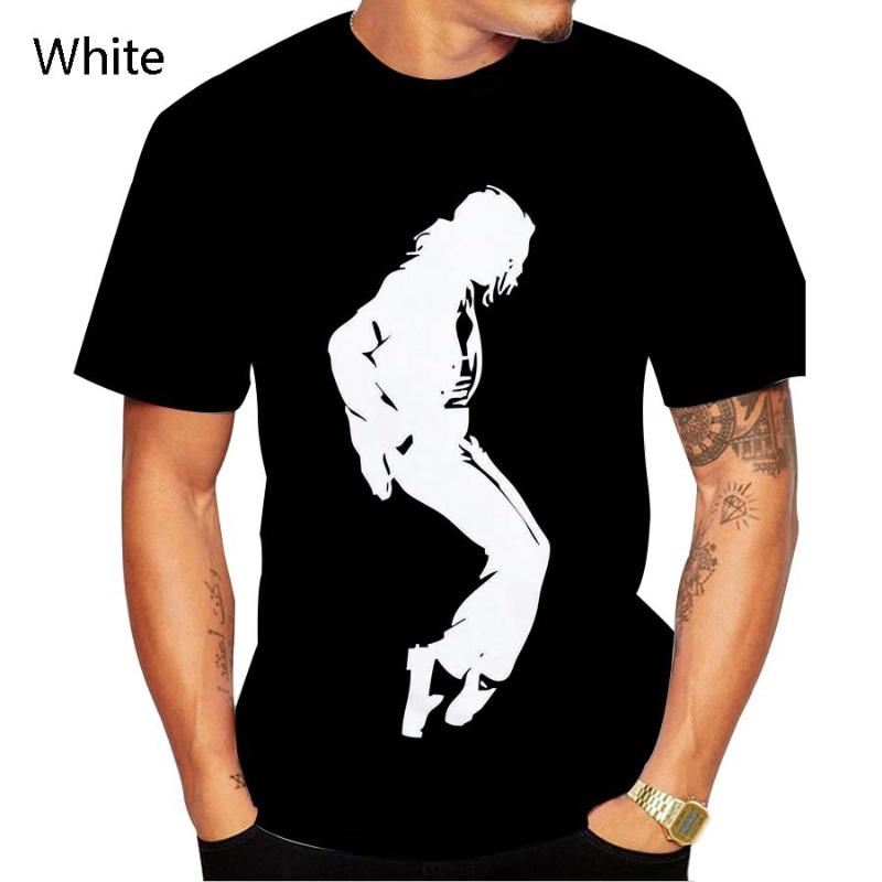 

Men's T Shirts Fashion 3D Printing Singer Michael Jacksones T-Shirt Cool Short-Sleeved Tops For Men And Women