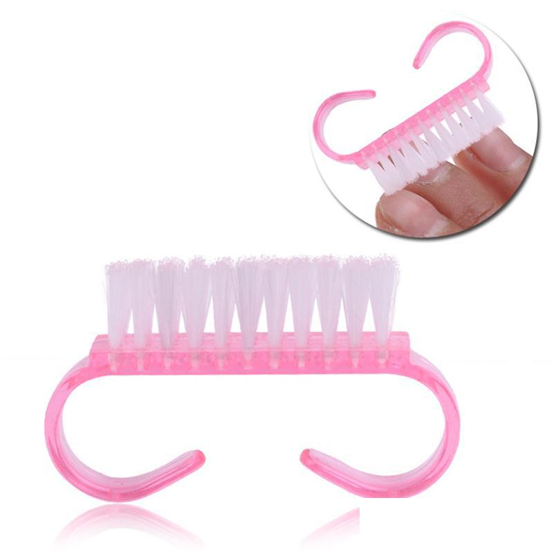 

Nail Brushes Pink Nail Art Cleaning Brush Manicure Toe Cosmetic Tools Small Brushes Home Bedroom Corner Remove Dust Plastic Clean Su Dhlti