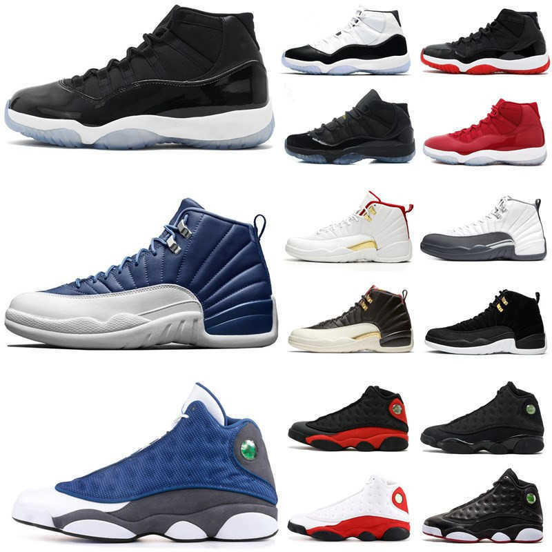 

11s Men's Basketball Shoes 11 Concord Bred 12s 12 Tiger Snake Men Sports Women Sneakers 13s 13 Trainer Top Quality Size 7-13, Color 24