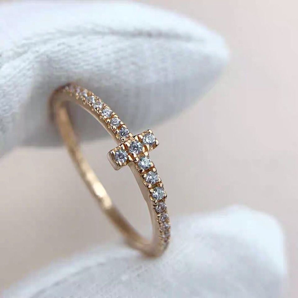 

2022 23 Designer Womens Single row drill Rings Designer Jewelry mens Half Ring gold/silvery/rose gold Full Brand as Wedding Christmas Gift no box