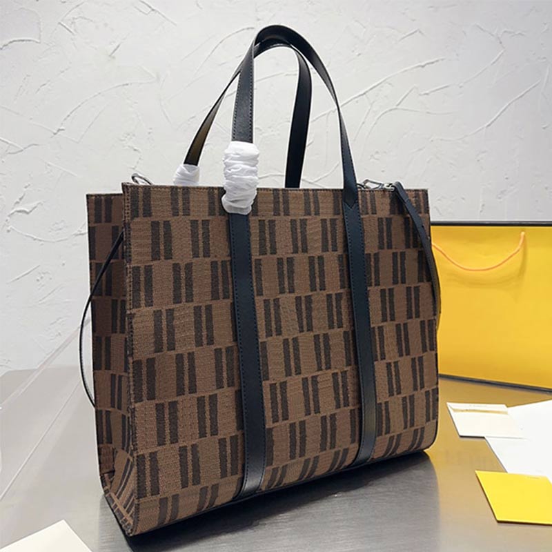 

Shopping Bag Middle Ancient Handbags Tote Bags Large Capacity Travel Handbag Classic Letter Prints canvas Leather Shoulder Back Pouch