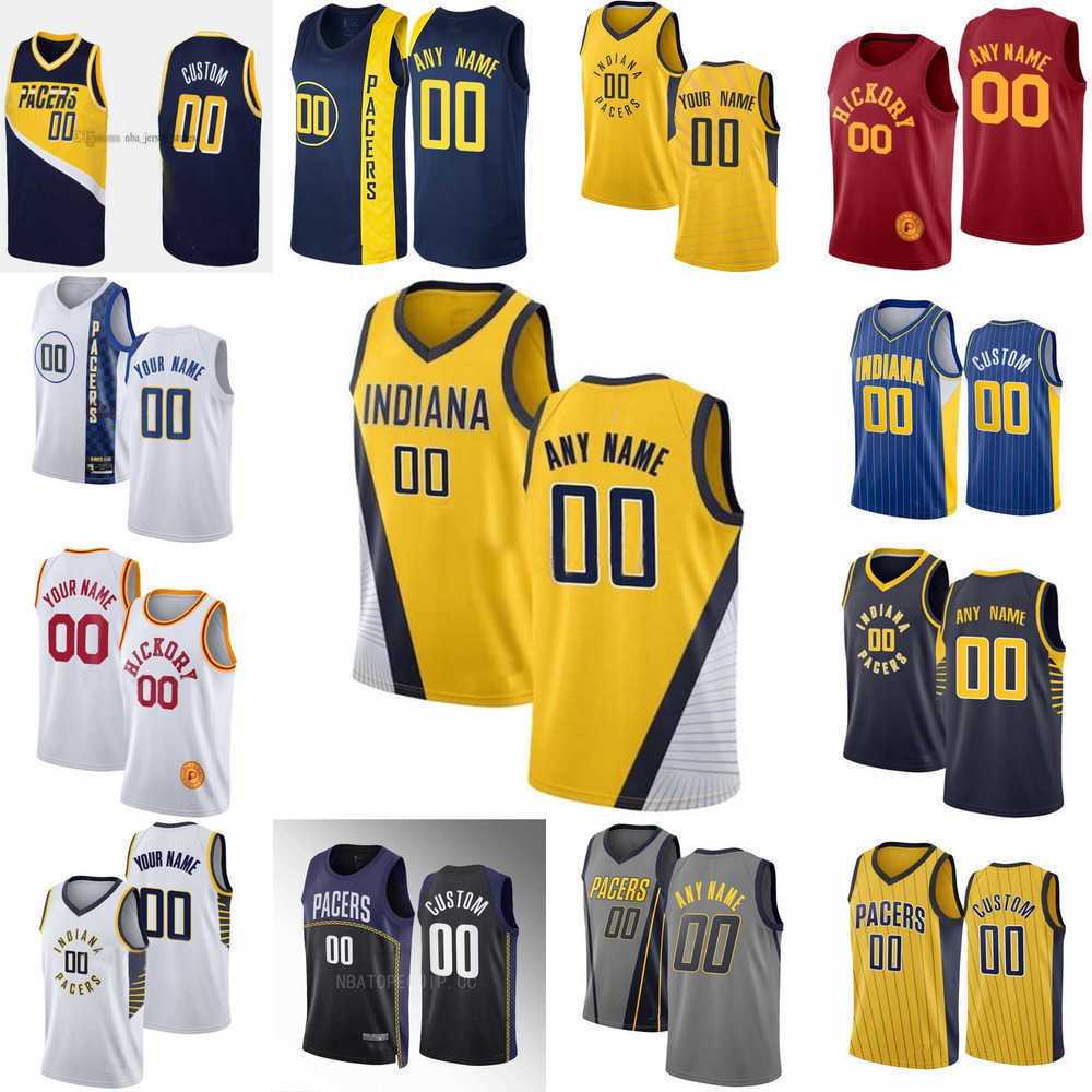 

Basketball Jerseys Indiana''Pacers''Custom Mens Womens Youth 00 Bennedict Mathurin 23 Aaron Nesmith 88 Goga Bitadze 2 Andrew Nembhard 8 Trevelin Queen, Colour