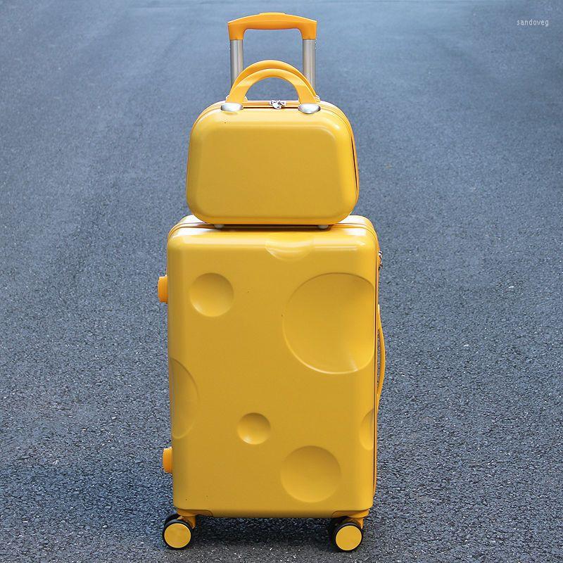 

Suitcases 20/22/24/26/28 Inch Travel Luggage Case Female Suitcase With Wheels Small Bag 20 Carry On Trolley Cabin Set