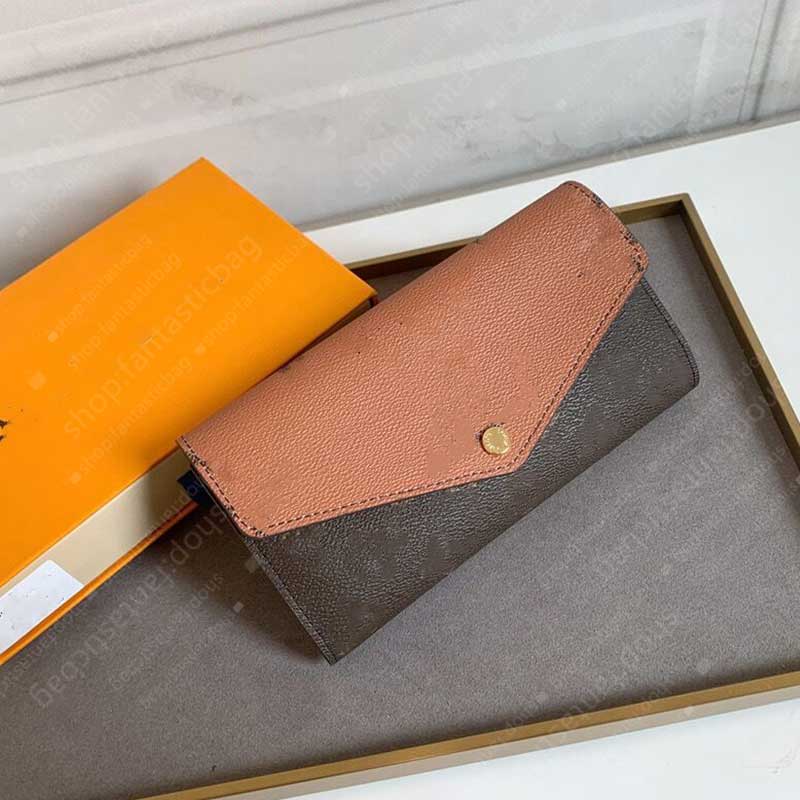 

Designers Wallets Purses shoulder bag Fashion Love You Long ZIPPY Wallet Monograms Classic Zipper Pocket Pallas Bag Zip Coin Purse M80725, Short with logo
