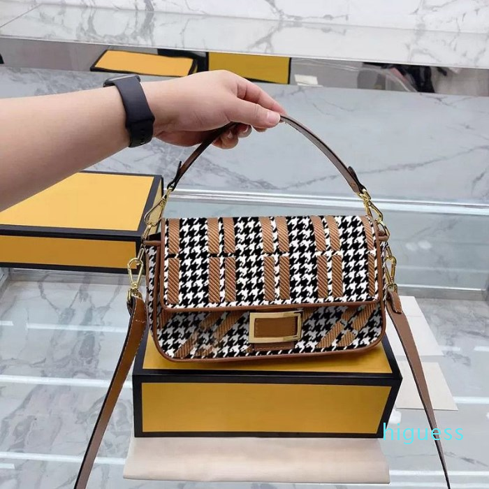 

Designer Bag Women Handbags Crossbody Bags Flap WOMENS Shoulder Canvas Genuine tote Leather Purse Classic Letters Embroidery Fashion Hard