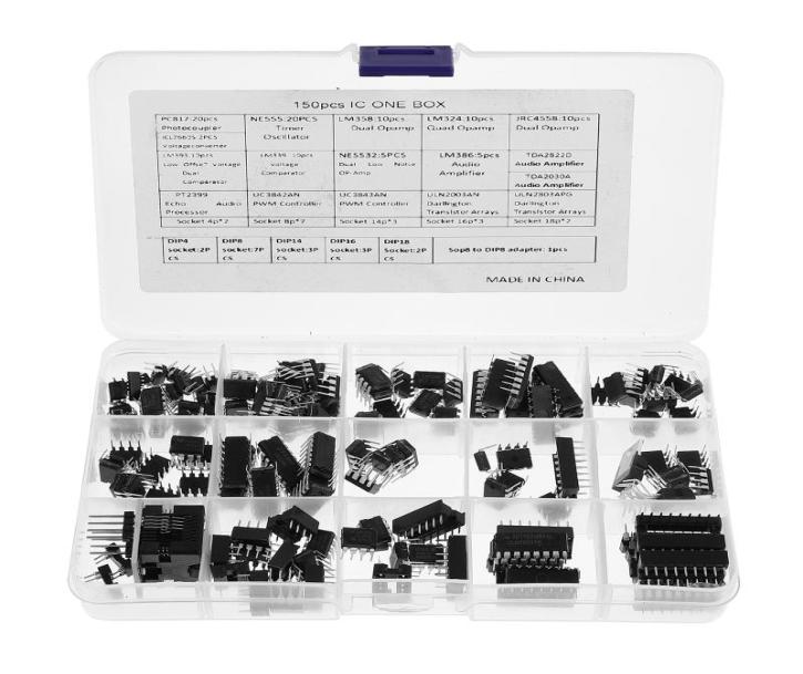 

Tool Organizers 1 Set Simple Opamp Timer Practical Chip Assortment Kit Durable6393799