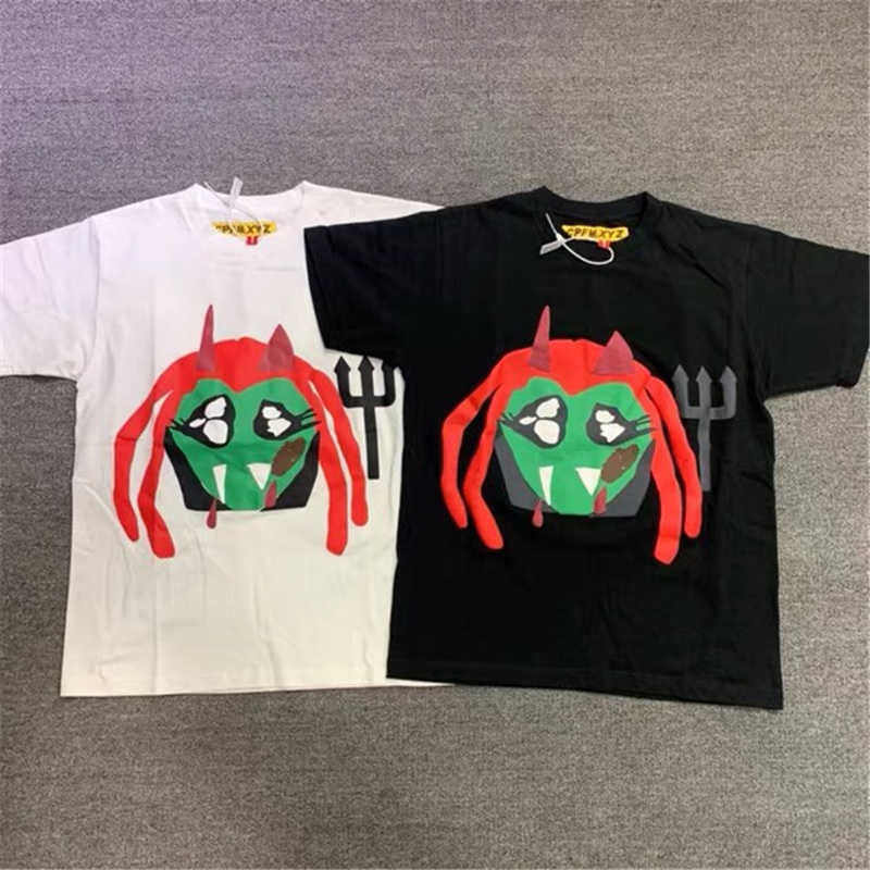 

Men's T-Shirts Foaming Printing CPFM.XYZ Social dies Tee Men Women 1 1 High quality Black White Streetwear T-shirts T221201