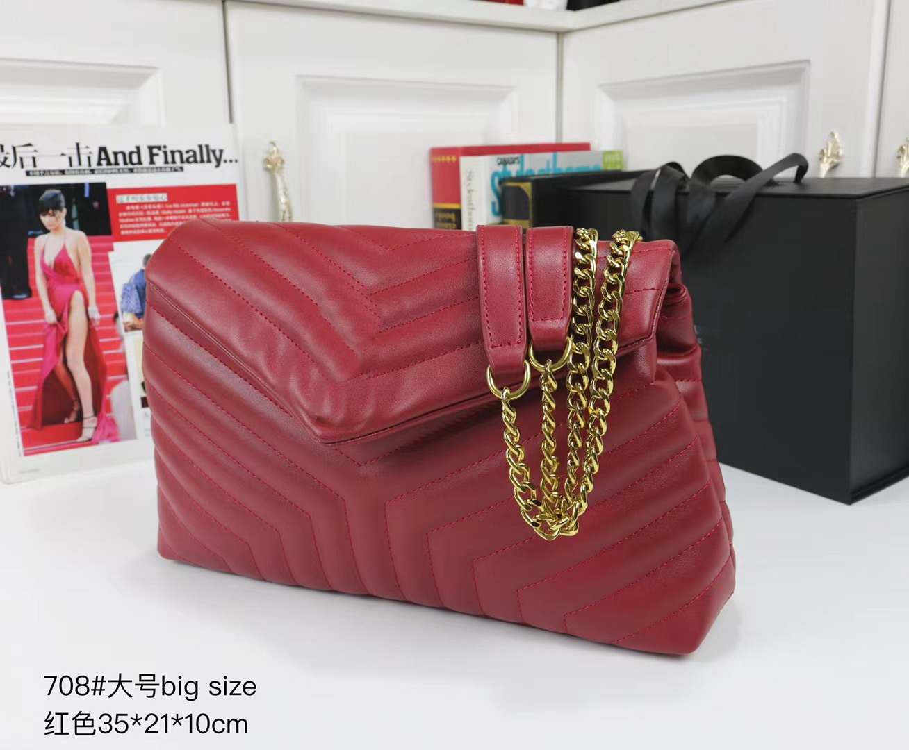 

Fashion Handbags Shoulder Luxurys Designer Bags metal chain gold silver women Leather bag Flip cover Messenger Crossbody Purse wallets, No bag