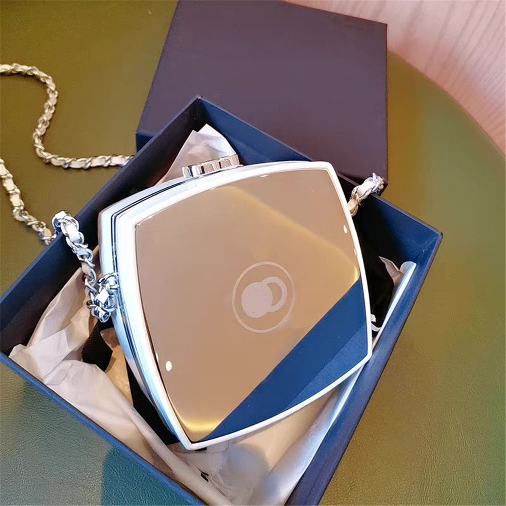 

COCO CC Mirror bag Crossbody Artificial Diamond tassels Duffle the tote bag Evening Designers Shoulder Bags Fashion Luxurys Womens Lady Pocket satchel Bucket Gift, White