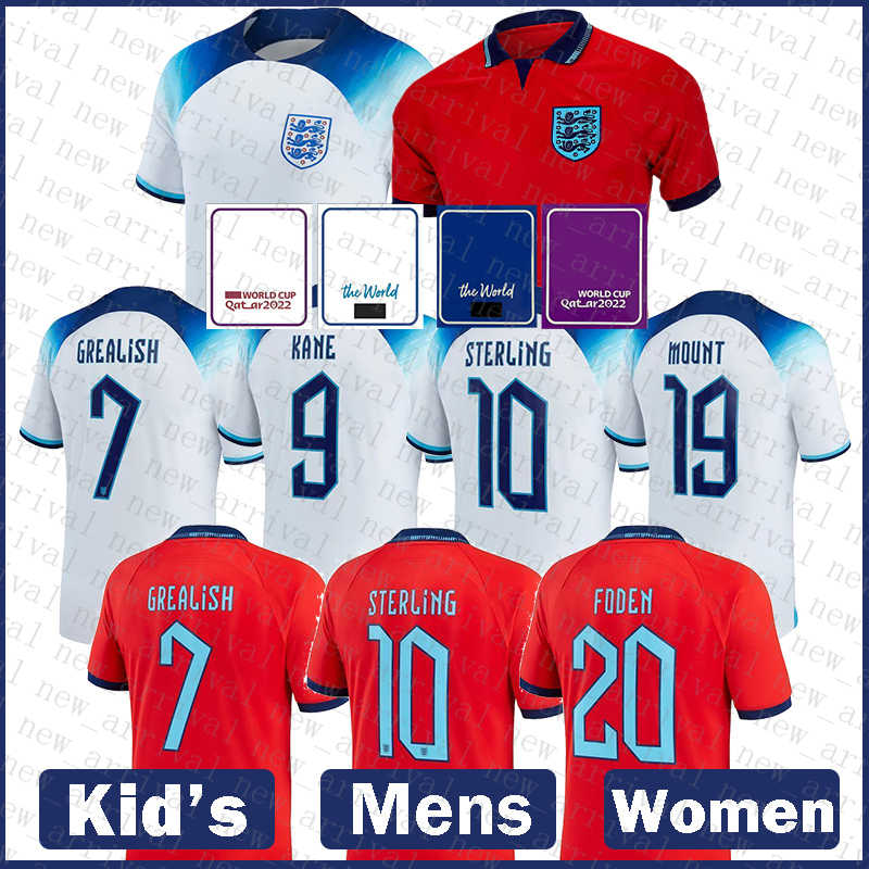 

F02 England Mens Soccer Jersey KANE Football shirt STERLING Kids Kit RASHFORD SANCHO Uniform MOUNT FODEN GREALISH SAKA PHILLIPS MAGUIRE RICE, Mens yinggelan