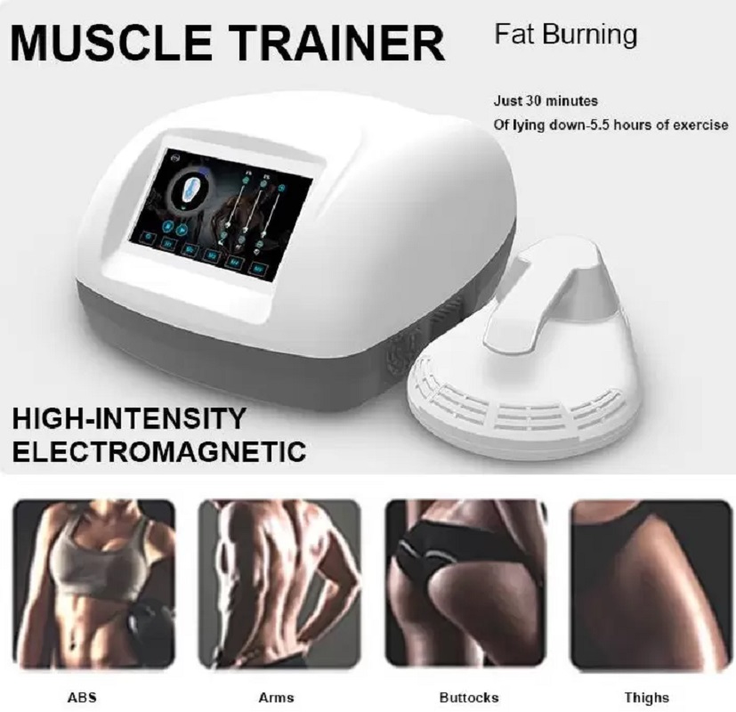 

Portable Home Use EMslim High-intensity Electromagnetic Slimming Machine Muscle Trainer Ems Muscle Stimulator Buttock Lifting WeightLoss Bea