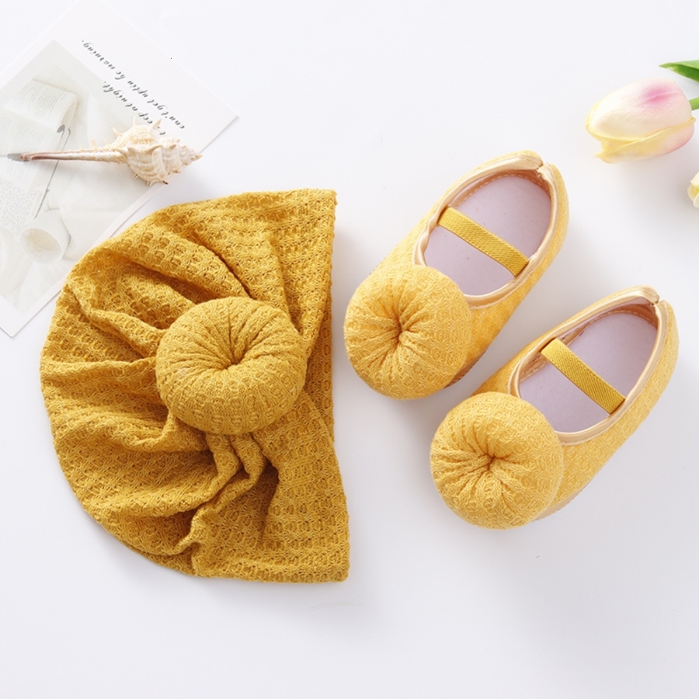 

First Walkers Toddler Baby  12M Soft Sole Non Slip Crib Shoes For Girls born Princess Wedding With Hat Everything 221130, 501p