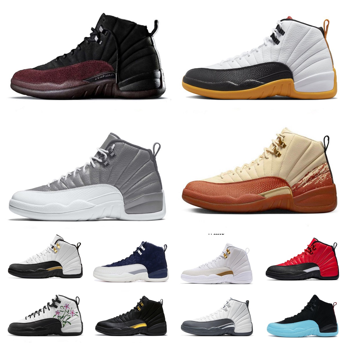 

Jumpman 12 12s Retro Basketball Shoes Mens Stealth Eastside Golf 25 Years in China A Ma Maniere Floral Hyper Royal Playoffs Royalty Black Taxi Twist Trainers Sneakers, Bubble package bag