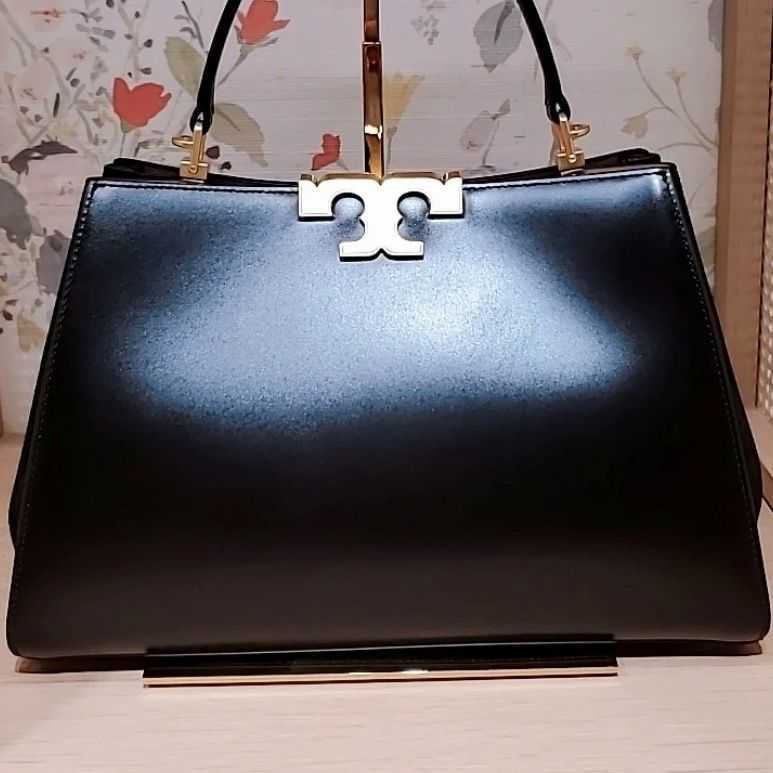 Designer Luxury Women Bag Tory Handbag TB Fashion Inclined Shoulder Bags Versatile Purses Tories Burchs Totes Large Capacity Saddle Coal Wallet 7