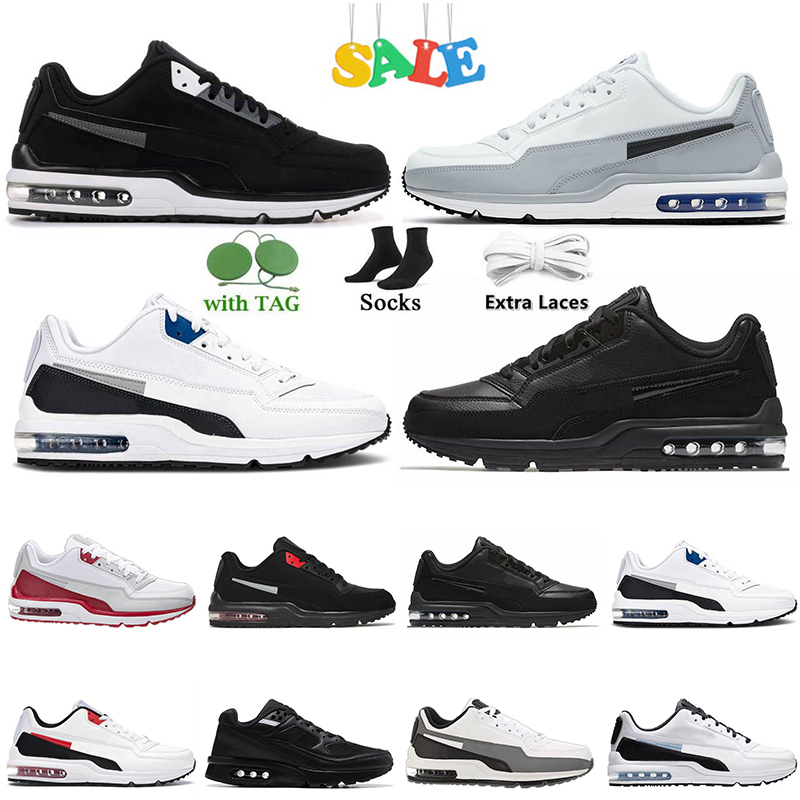 

With Socks 2022 Airsmx Max LTD 3 Mens Running Shoes Fashion Airs Men Amax LTD3 University Red White Blue Triple Black Smoke Grey MX Platfrom Sneakers Trainers Sports, A1 40-45 black