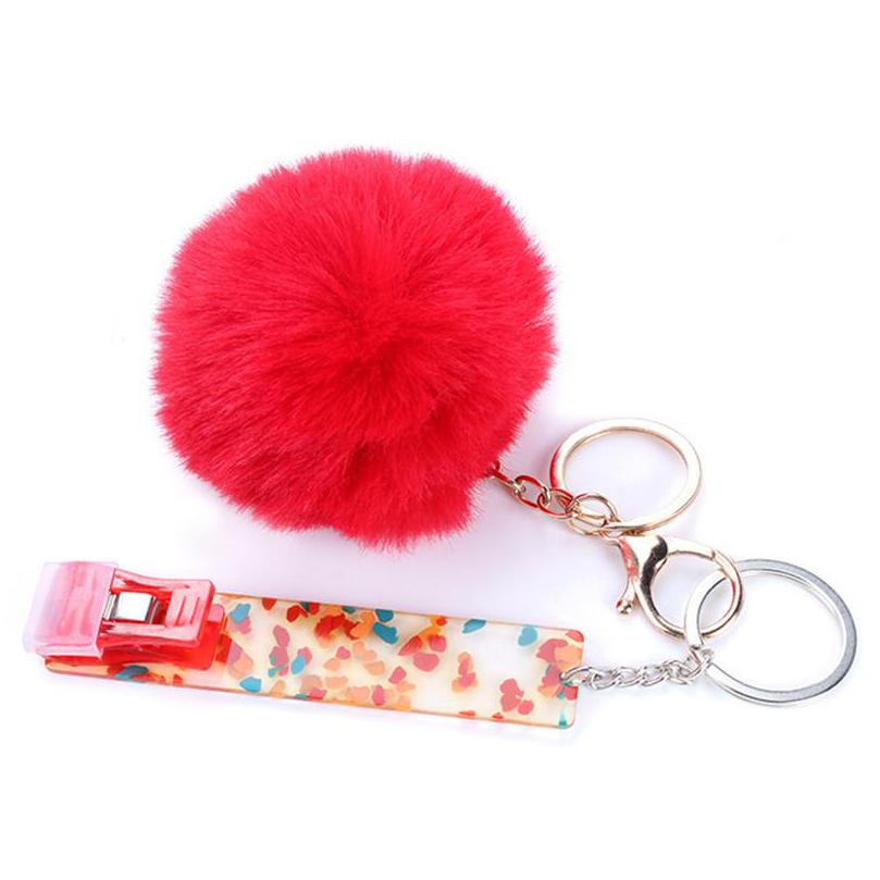 

Nail Treatments Nail Treatments Card Grabber Personal Care Fashion Cute Credit Cards Pler Pompom Mini Key Rings Acrylic For Long Key Dhoxt