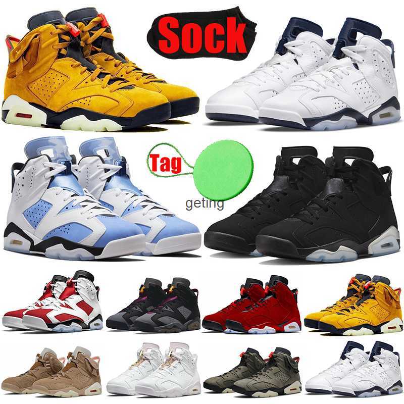 

Metallic Silver 6 6s jumpman men basketball shoes UNC Georgetown Carmine Infrared Midnight Navy Gold Hoops Electric Green sports sneakers, #1 unc