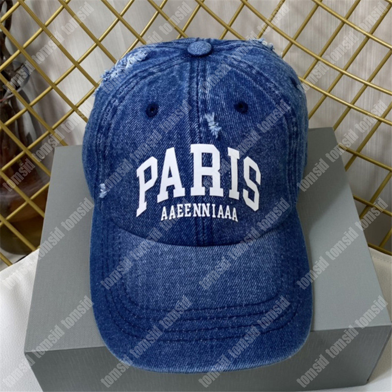 

Denim Mens Designer Ball Caps Letters Casquette Luxurys Fitted Hats Womens Baseball Cap Adjustable Unisex Fashion Fitted Cap, Blue1