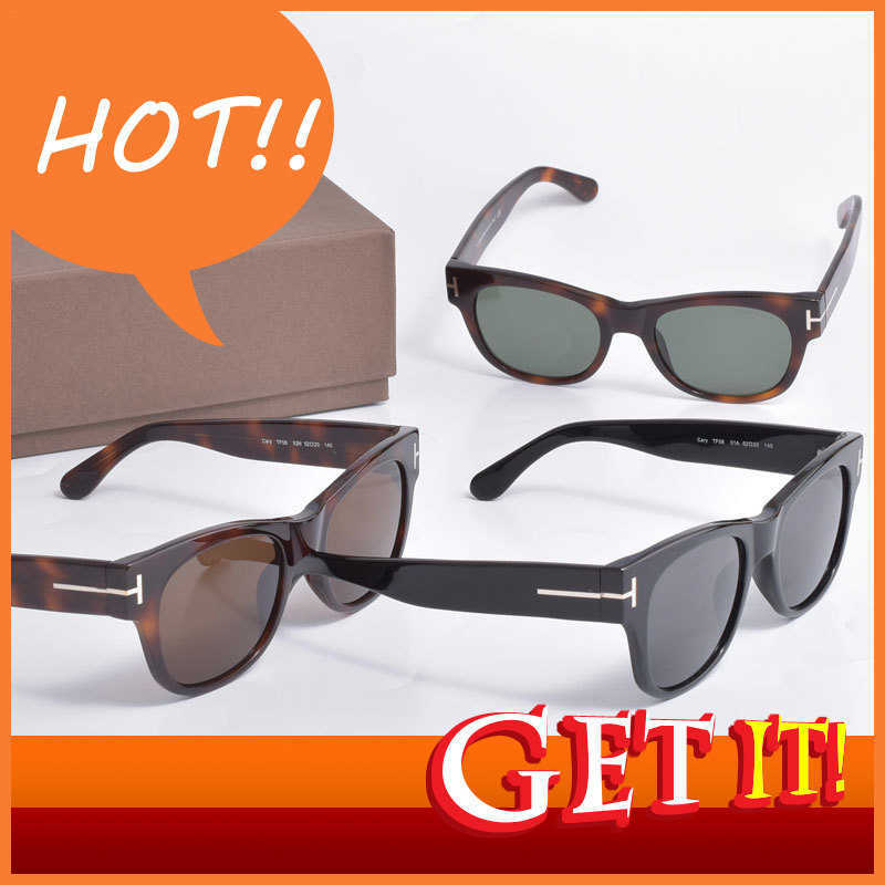 

Fashion Luxury Designer Sunglasses Large Frame Tom Fd Tf58 Plate Polarized Live Broadcast Glass